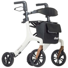 AeroWalk Ultra-Lite Rollator by Drive Medical, lightweight design with a sturdy frame and storage bag.