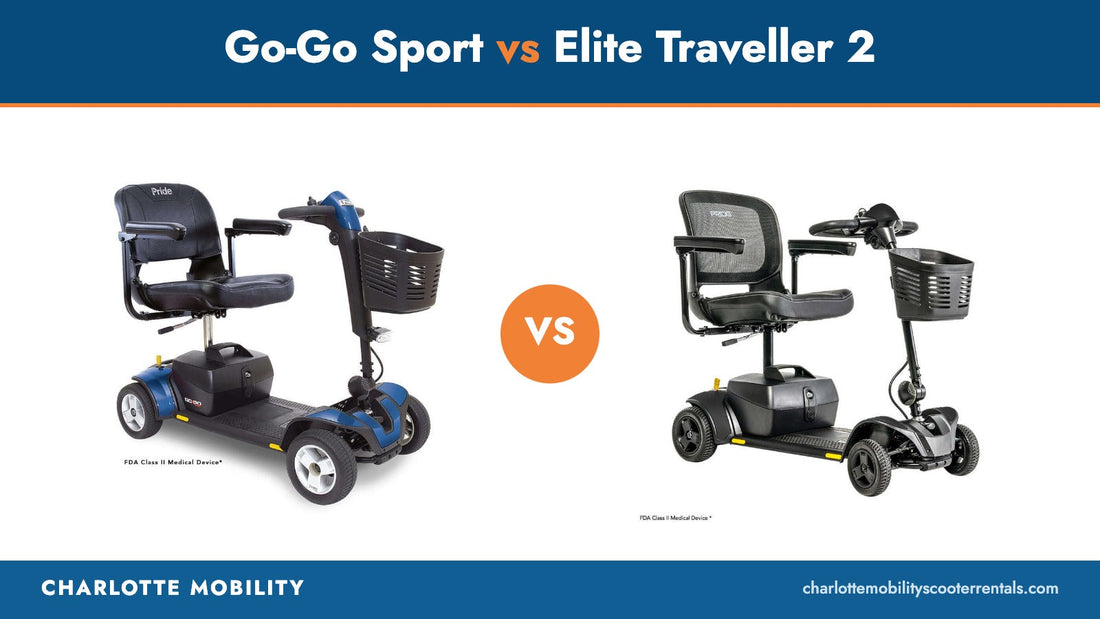 Pride Go-Go Sport versus Go-Go Elite Traveller 2 comparison