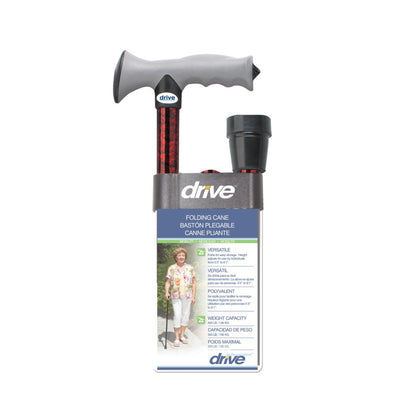 Lightweight Folding Cane with Gel Hand Grip