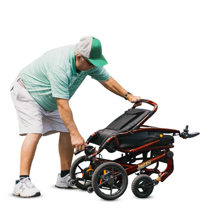 Pride Jazzy® Carbon HD Lightweight Folding Power Wheelchair