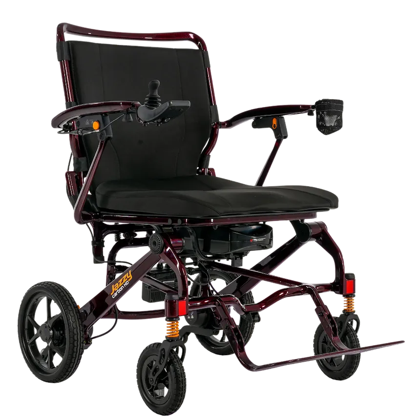 Pride Jazzy® Carbon HD Lightweight Folding Power Wheelchair