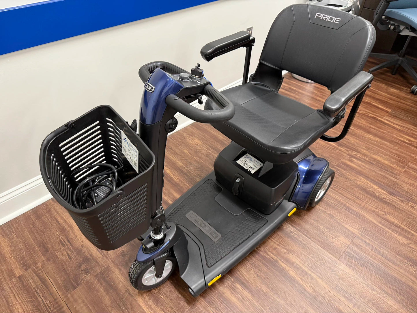 Used GoGo Sport 3-Wheel Mobility Scooter – Blue