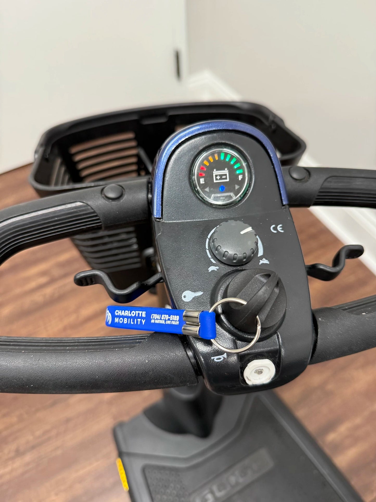 Used GoGo Sport 3-Wheel Mobility Scooter – Blue