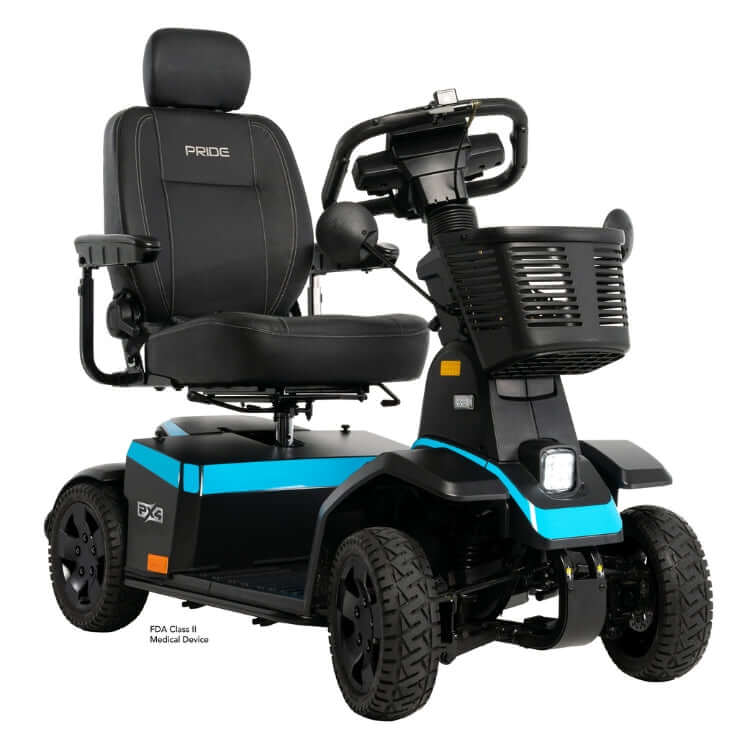 PX4 Ultra Heavy Duty Scooter with NFC ignition, 500 lb capacity, designed for outdoor adventures.