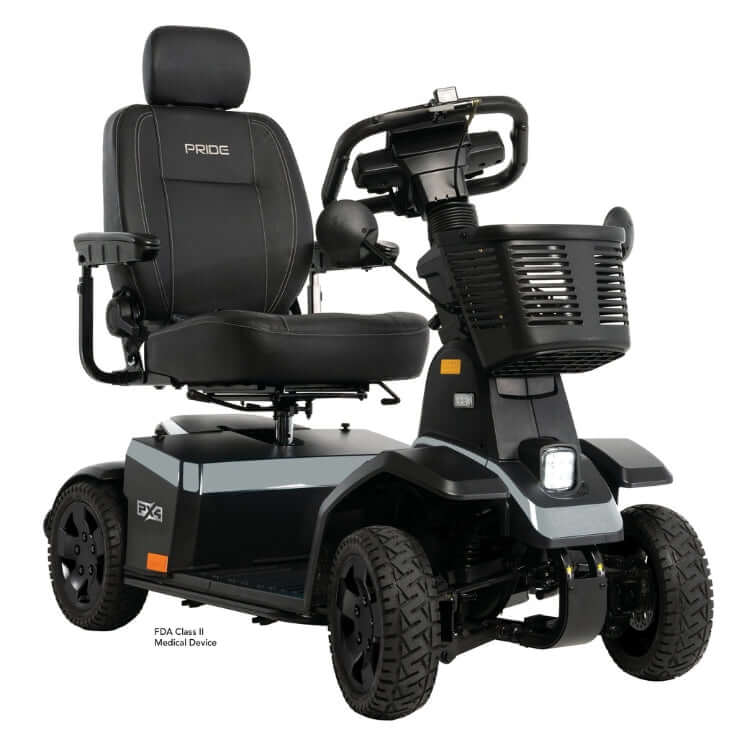 PX4 Ultra Heavy Duty Scooter with comfortable seating and rugged tires, designed for outdoor adventures.