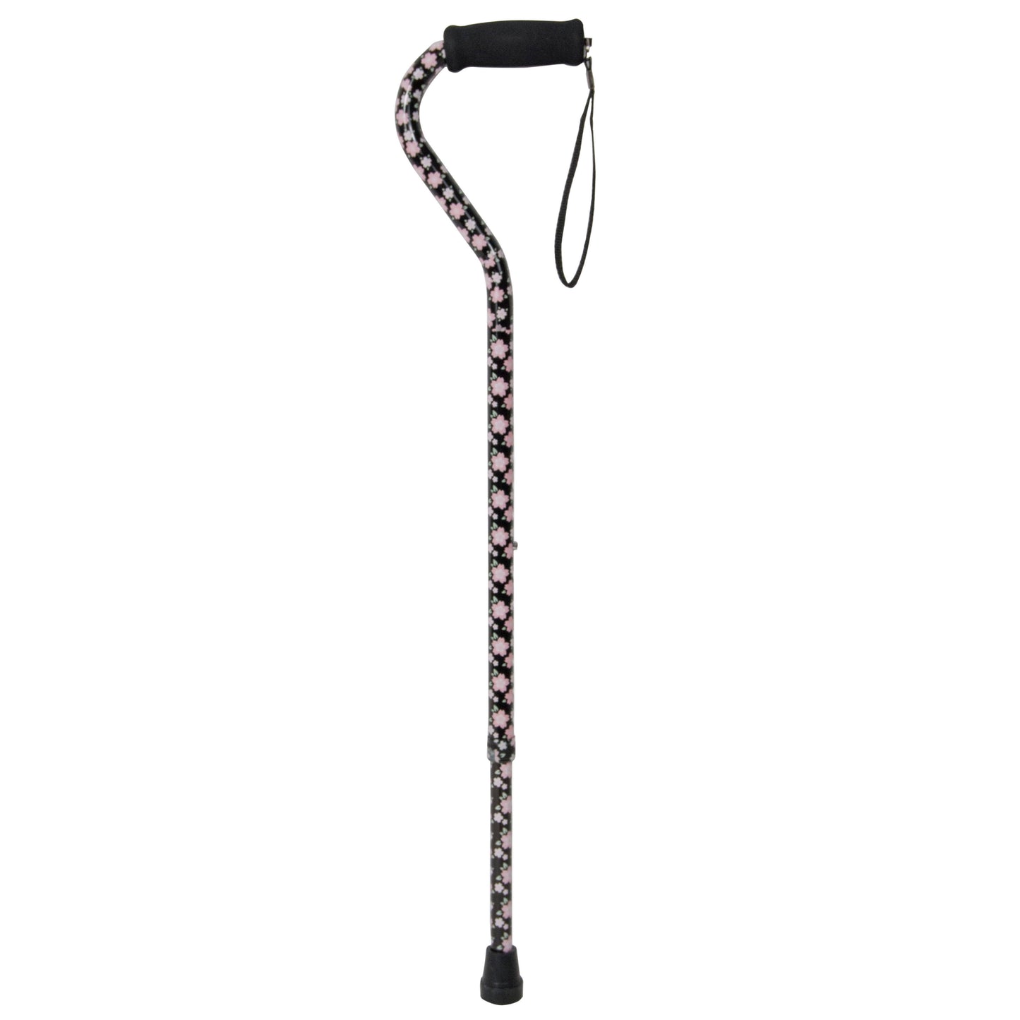 Drive Medical Foam Grip Offset Handle Walking Cane